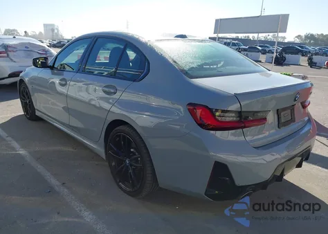 2023 BMW 3 Series 330E из США, поврежденный, VIN 3MW39FF01P8D12368